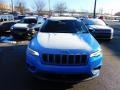 2021 Hydro Blue Pearl Jeep Cherokee Latitude Lux 4x4  photo #2