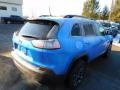 2021 Hydro Blue Pearl Jeep Cherokee Latitude Lux 4x4  photo #5