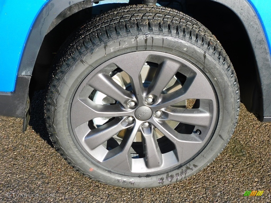 2021 Cherokee Latitude Lux 4x4 - Hydro Blue Pearl / Black photo #10