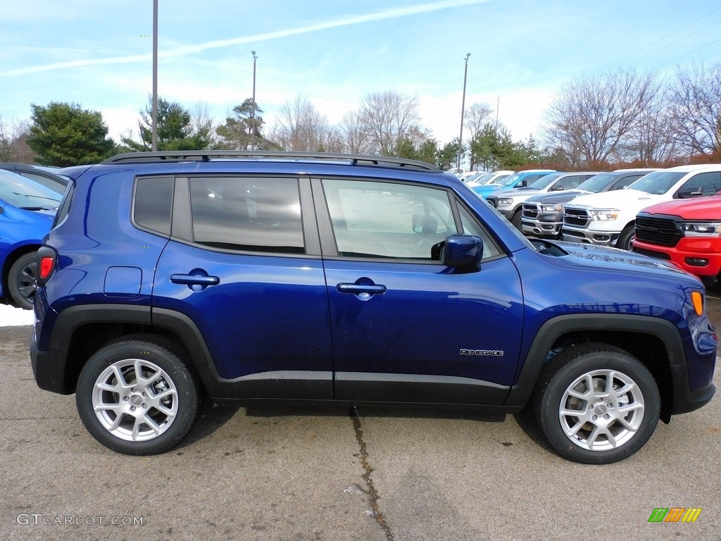Jetset Blue 2021 Jeep Renegade Latitude 4x4 Exterior Photo #140395306