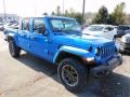 2021 Hydro Blue Pearl Jeep Gladiator 80th Anniversary Edition 4x4  photo #3