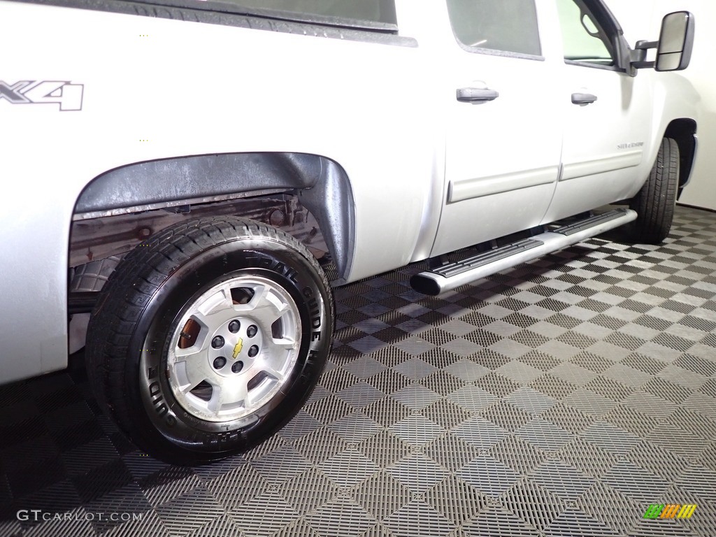 2011 Silverado 1500 LT Crew Cab 4x4 - Sheer Silver Metallic / Ebony photo #15