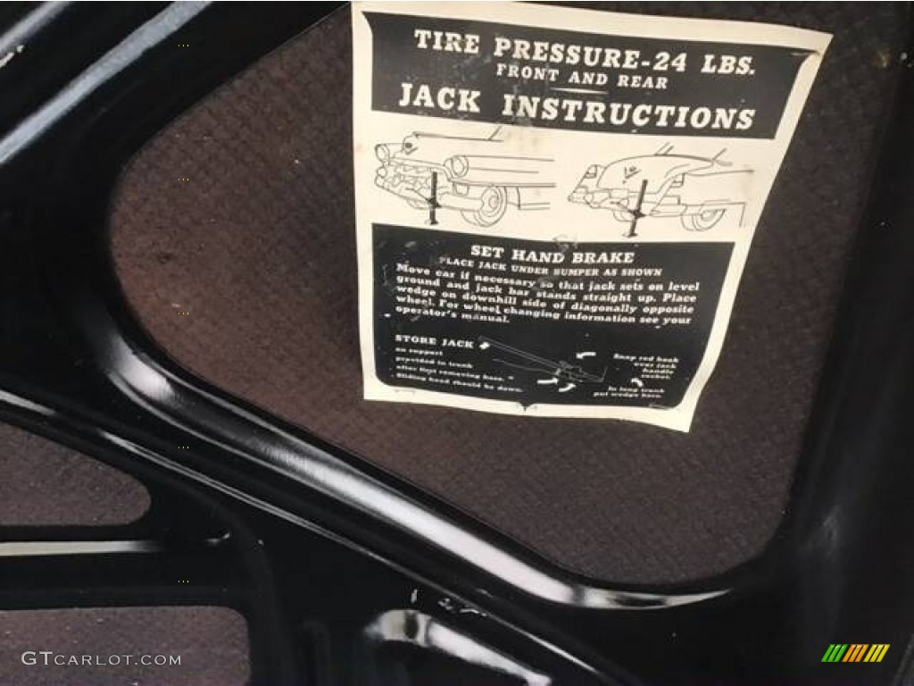 1953 Cadillac Fleetwood Series 60 Special Sedan Info Tag Photos