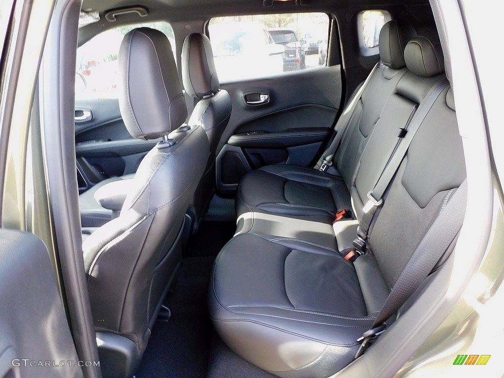 Black Interior 2021 Jeep Compass 80th Special Edition 4x4 Photo #140396512