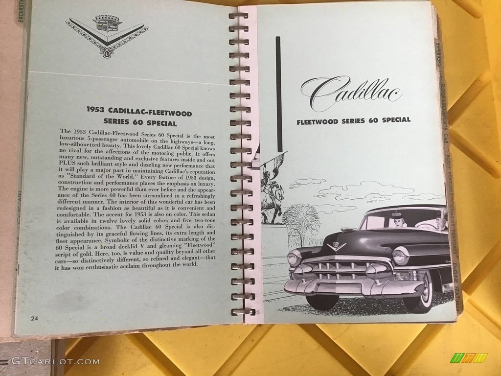 1953 Cadillac Fleetwood Series 60 Special Sedan Books/Manuals Photo #140396656