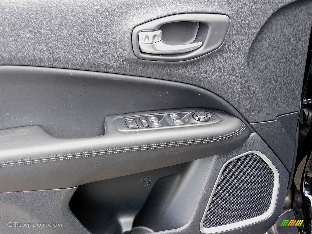2021 Jeep Compass 80th Special Edition 4x4 Black Door Panel Photo #140397511