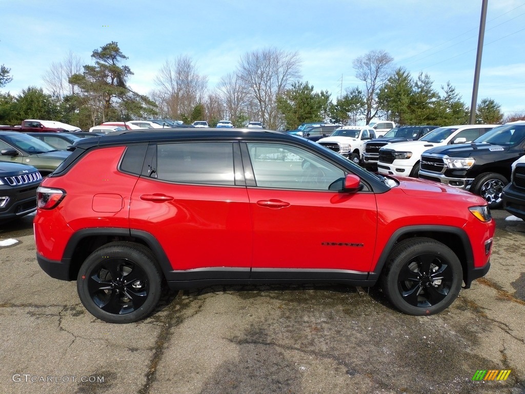 Redline Pearl 2021 Jeep Compass Altitude 4x4 Exterior Photo #140398984