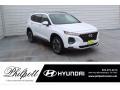 Quartz White 2020 Hyundai Santa Fe Limited