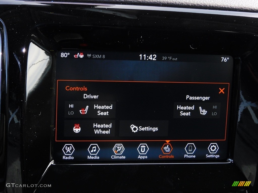 2021 Jeep Compass Altitude 4x4 Controls Photo #140399220