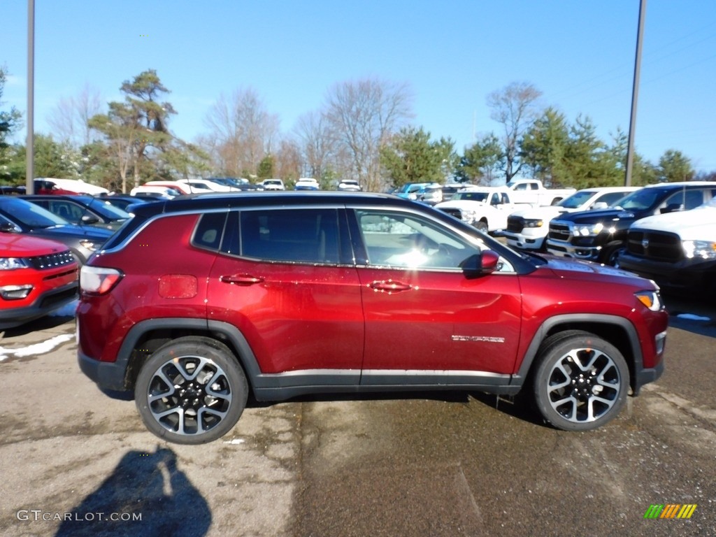 Velvet Red Pearl 2021 Jeep Compass Limited 4x4 Exterior Photo #140399371