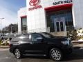 2014 Black Toyota Sequoia Limited 4x4  photo #2