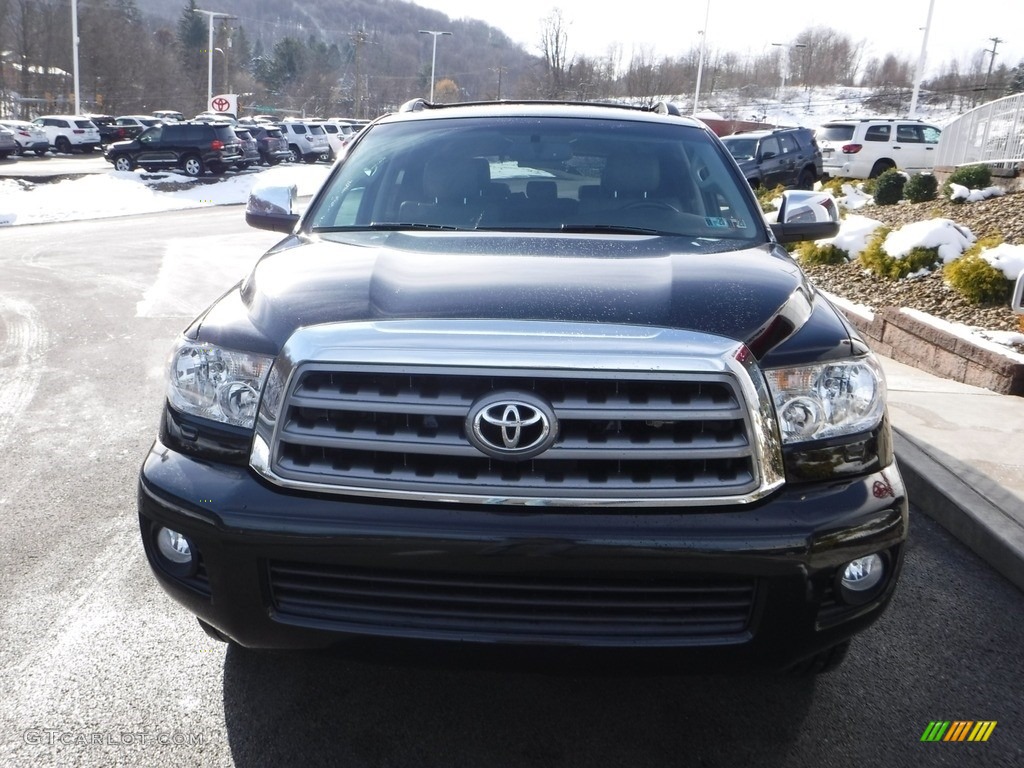 2014 Sequoia Limited 4x4 - Black / Black photo #10
