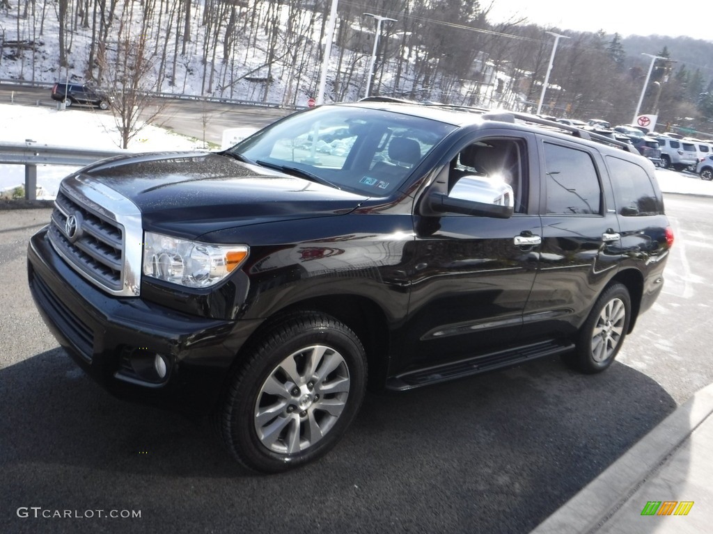 Black 2014 Toyota Sequoia Limited 4x4 Exterior Photo #140400096
