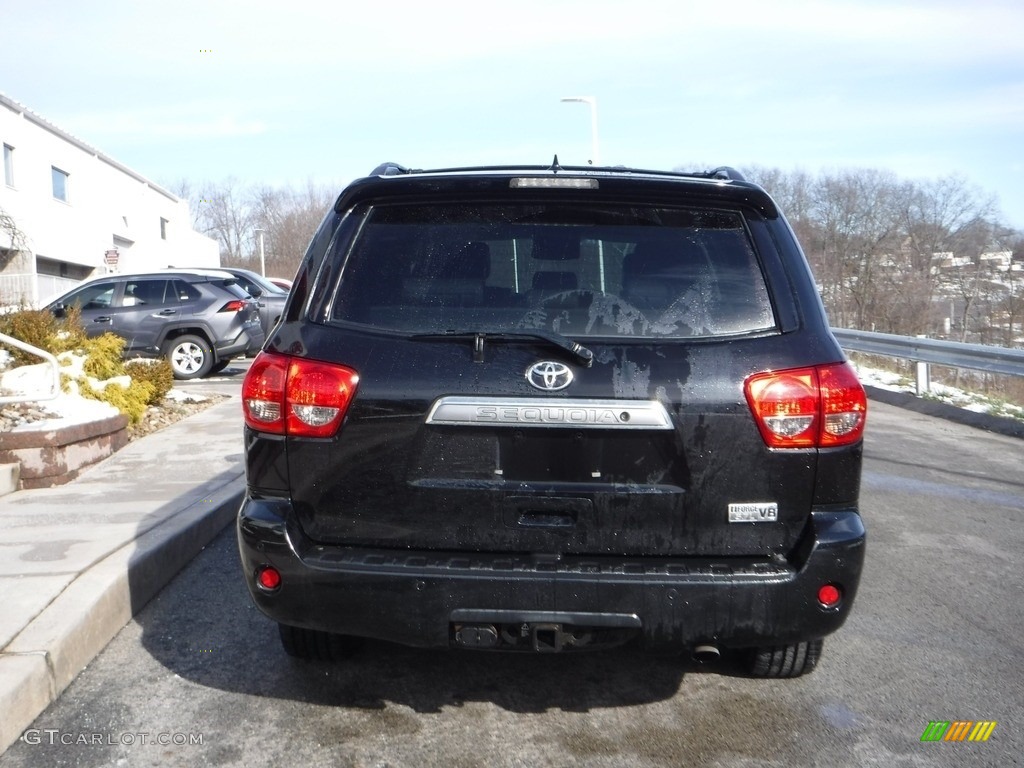 2014 Sequoia Limited 4x4 - Black / Black photo #14