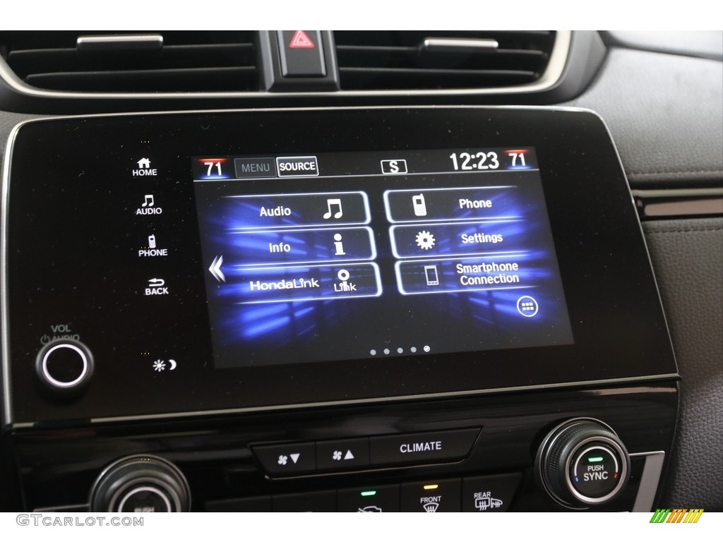 2018 CR-V EX AWD - Modern Steel Metallic / Gray photo #10