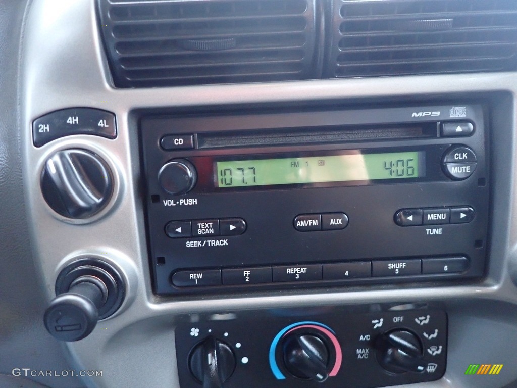 2008 Ranger XL SuperCab 4x4 - Black / Medium Dark Flint photo #27