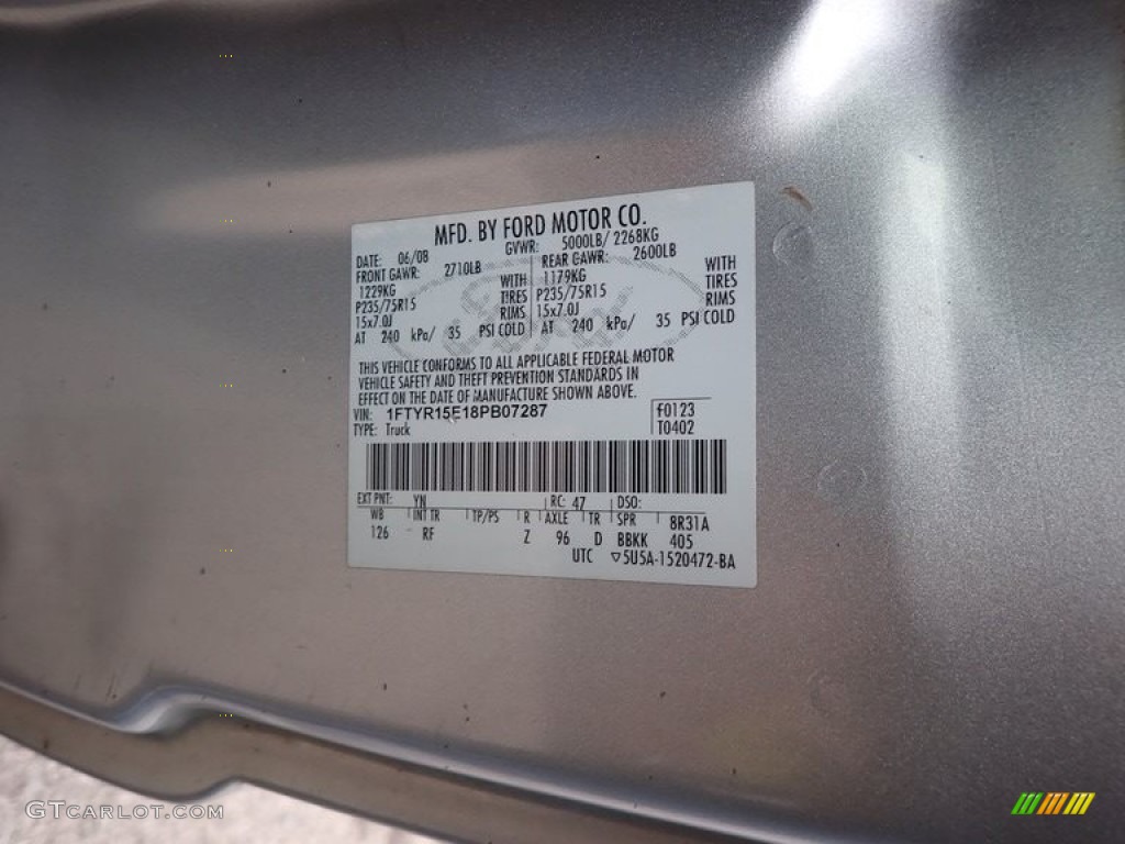 2008 Ranger XL SuperCab 4x4 - Black / Medium Dark Flint photo #36