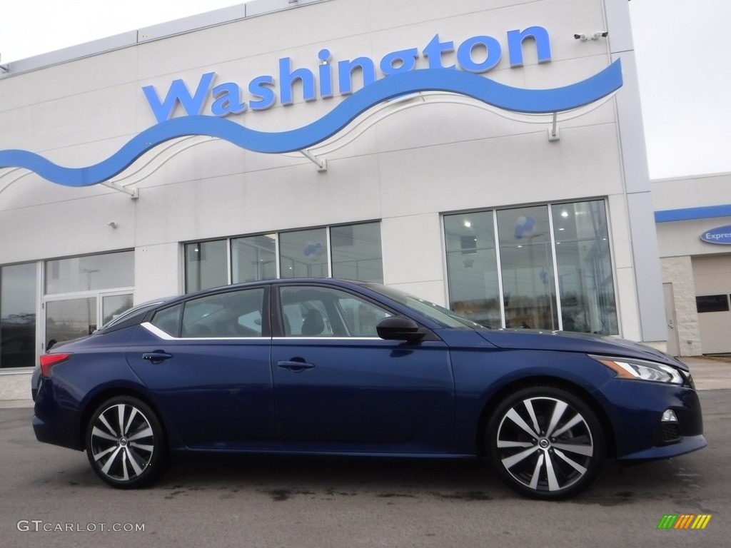 2019 Altima SR - Deep Blue Pearl / Charcoal photo #2