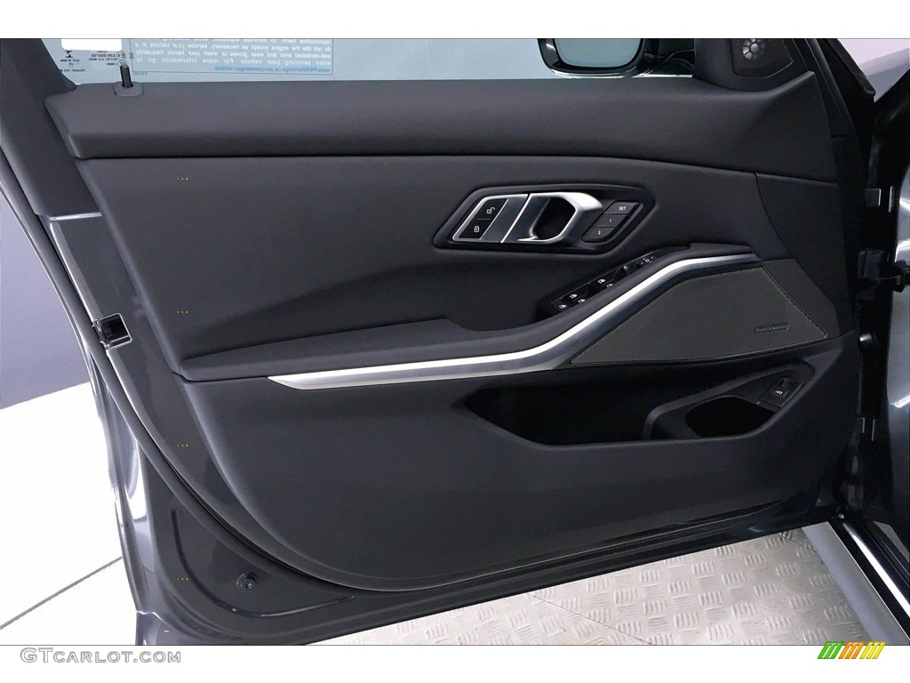 2020 3 Series 330i Sedan - Mineral Grey Metallic / Black photo #23