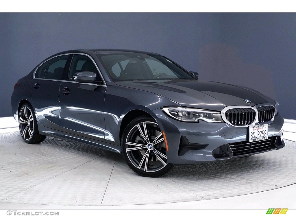 2020 3 Series 330i Sedan - Mineral Grey Metallic / Black photo #37