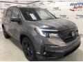 2021 Modern Steel Metallic Honda Pilot EX-L AWD  photo #2