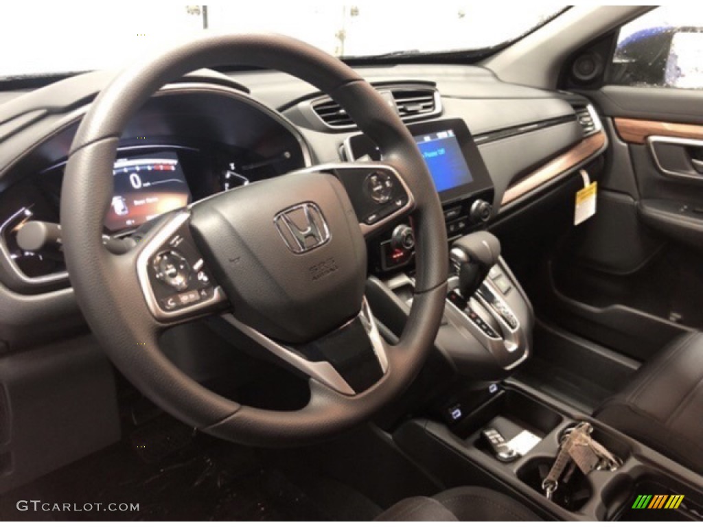 2021 CR-V EX AWD - Sonic Gray Pearl / Black photo #6