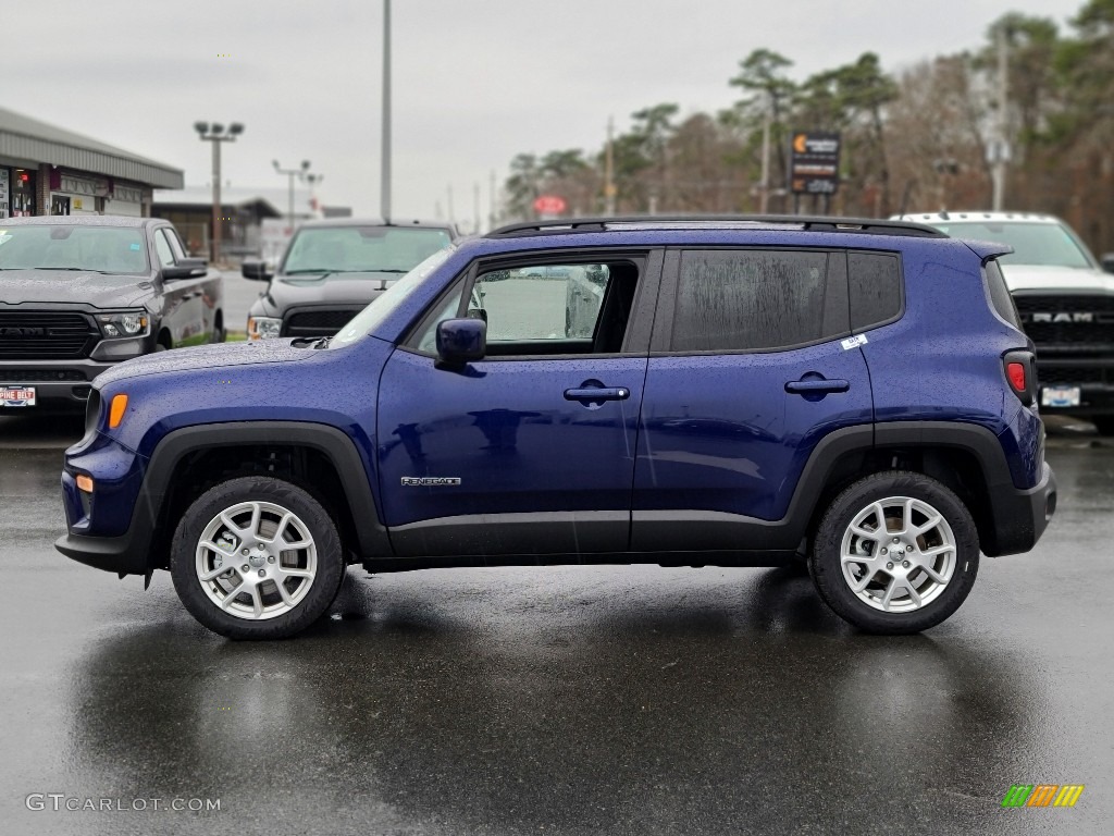 Jetset Blue 2021 Jeep Renegade Latitude 4x4 Exterior Photo #140403485