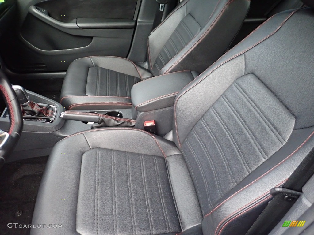 Titan Black Interior 2016 Volkswagen Jetta GLI SEL Photo #140403545