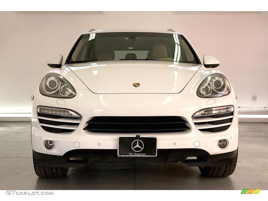 2013 Cayenne  - White / Luxor Beige photo #2