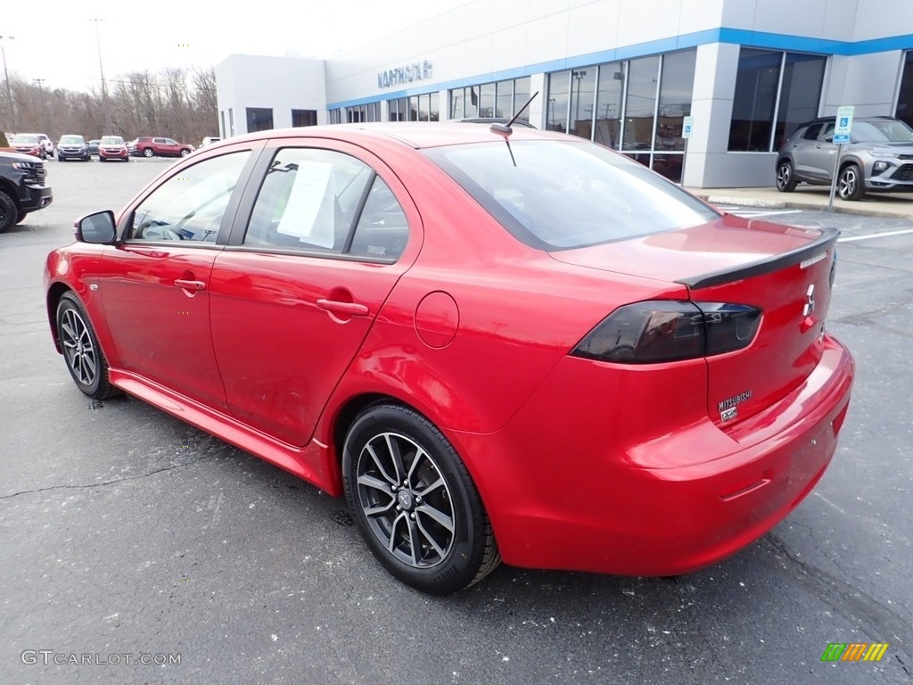 Rally Red 2015 Mitsubishi Lancer SE AWC Exterior Photo #140405183