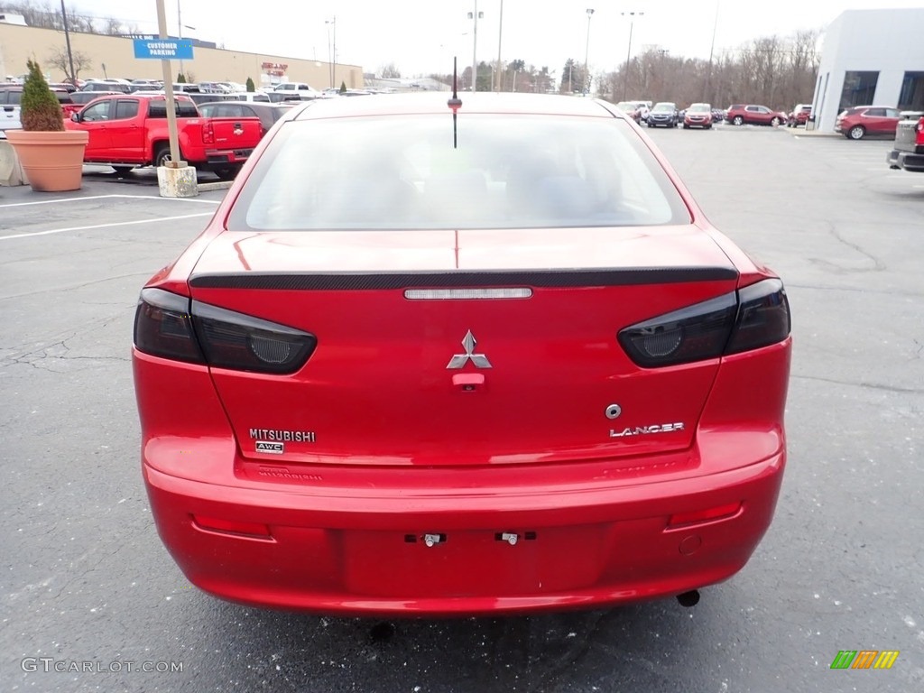 Rally Red 2015 Mitsubishi Lancer SE AWC Exterior Photo #140405216