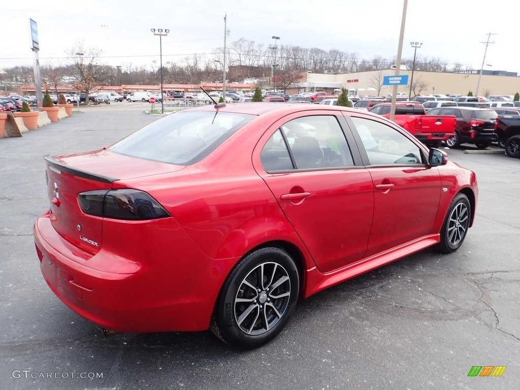 Rally Red 2015 Mitsubishi Lancer SE AWC Exterior Photo #140405255