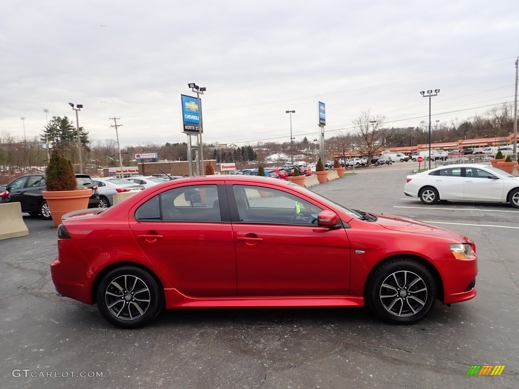 Rally Red 2015 Mitsubishi Lancer SE AWC Exterior Photo #140405276