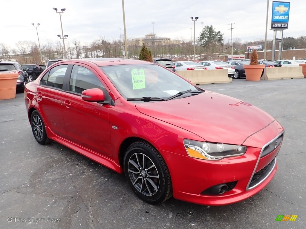 Rally Red 2015 Mitsubishi Lancer SE AWC Exterior Photo #140405297