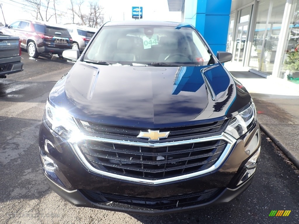 2021 Equinox LS AWD - Midnight Blue Metallic / Medium Ash Gray photo #8