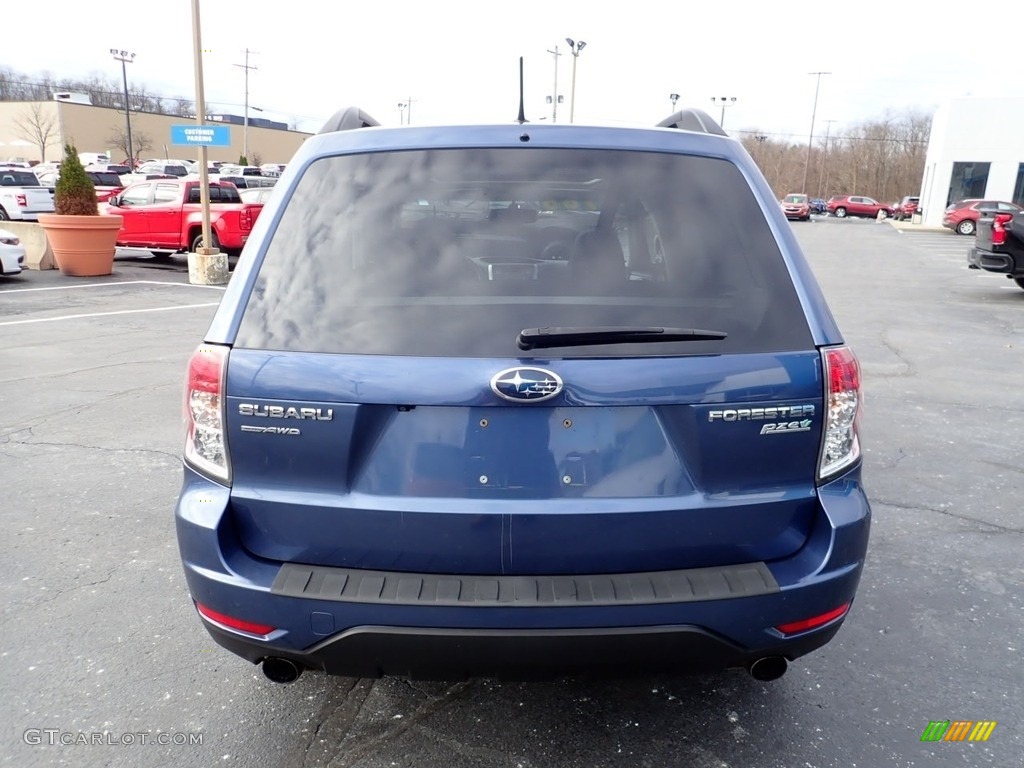 2011 Forester 2.5 X Limited - Marine Blue Metallic / Black photo #6