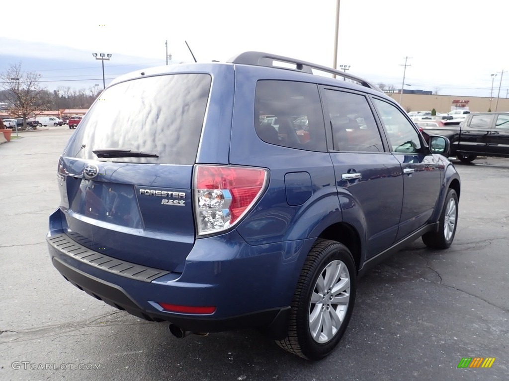2011 Forester 2.5 X Limited - Marine Blue Metallic / Black photo #8