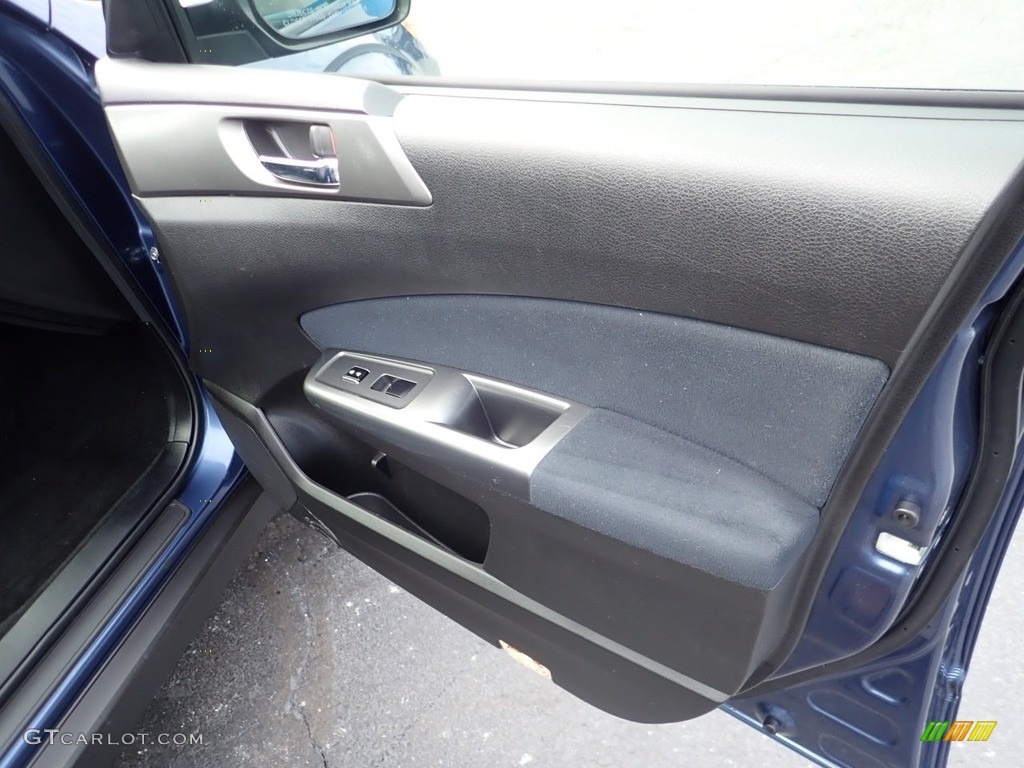 2011 Forester 2.5 X Limited - Marine Blue Metallic / Black photo #17