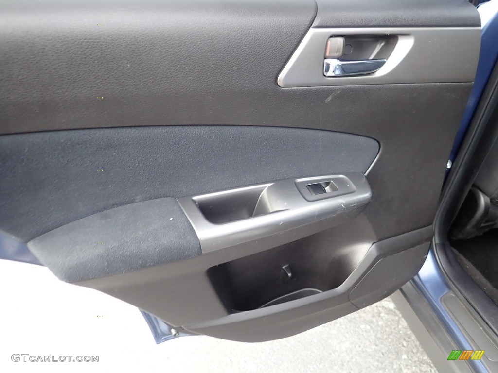 2011 Forester 2.5 X Limited - Marine Blue Metallic / Black photo #22