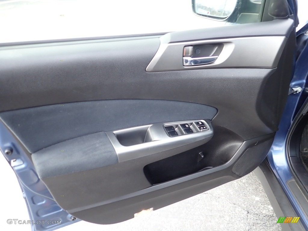 2011 Forester 2.5 X Limited - Marine Blue Metallic / Black photo #23