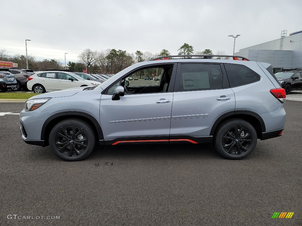 2021 Ice Silver Metallic Subaru Forester 2.5i Sport 140402209 Photo 3