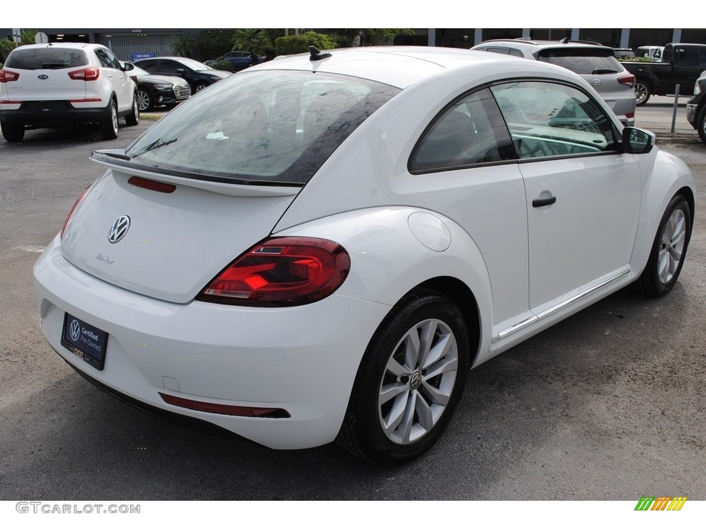 2017 Beetle 1.8T Classic Coupe - Pure White / Classic Sioux photo #9