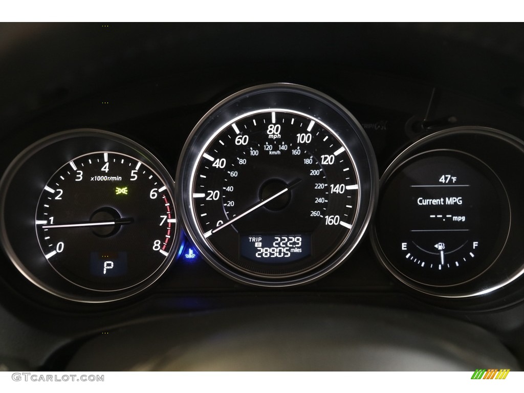 2016 CX-5 Touring AWD - Titanium Flash Mica / Black photo #8