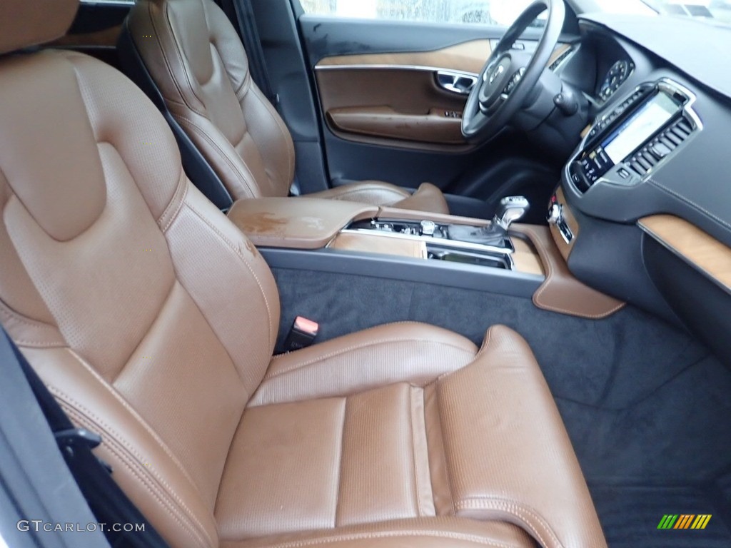 Maroon Interior 2019 Volvo XC90 T6 AWD Inscription Photo #140407013