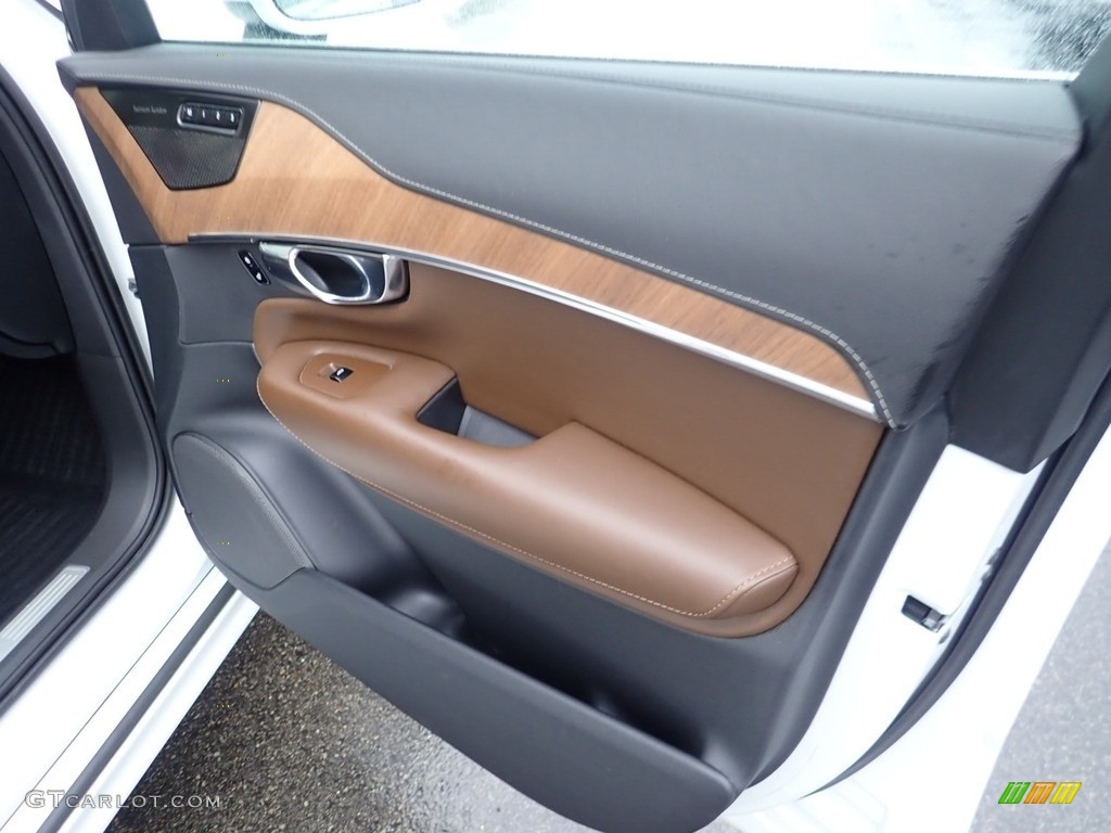 2019 Volvo XC90 T6 AWD Inscription Maroon Door Panel Photo #140407061