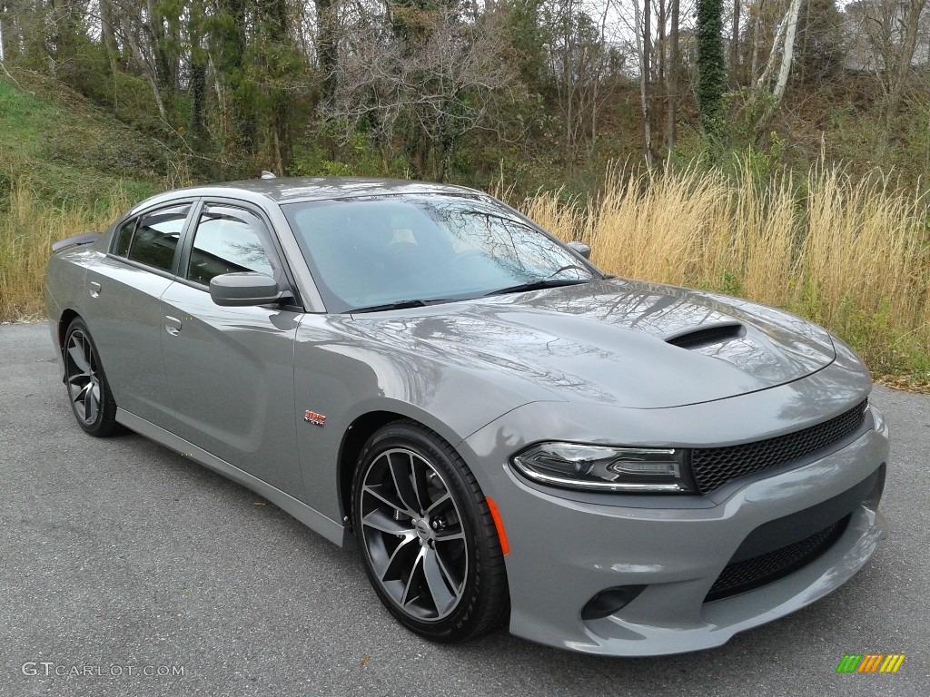 Destroyer Gray 2018 Dodge Charger R/T Scat Pack Exterior Photo #140408396