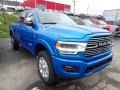 2020 Hydro Blue Pearl Ram 3500 Laramie Crew Cab 4x4  photo #6