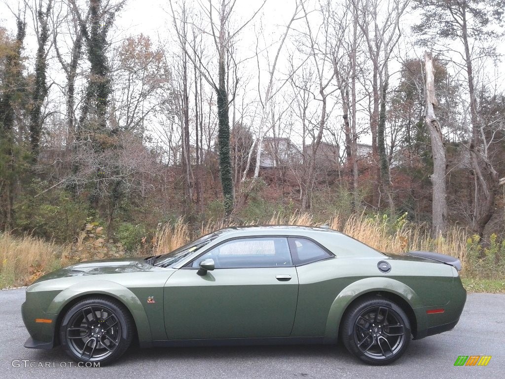 2020 Challenger R/T Scat Pack Widebody - F8 Green / Black photo #1
