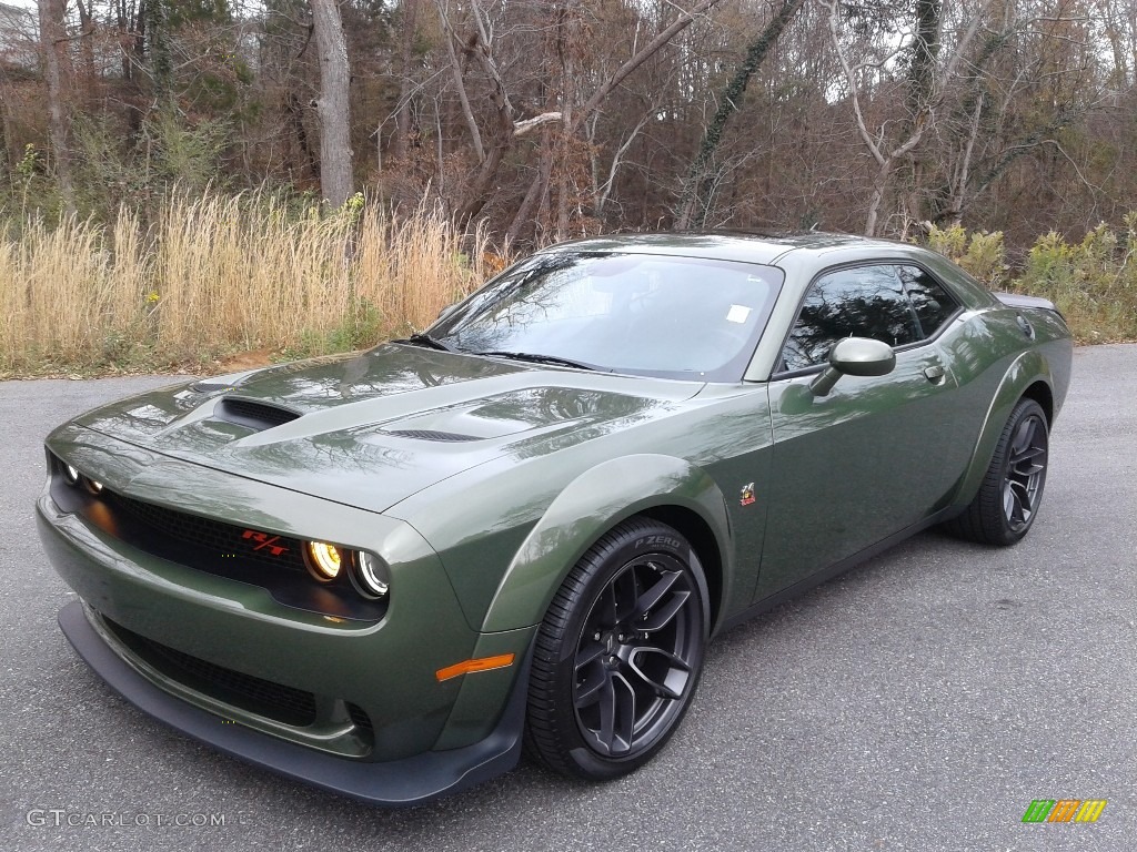 F8 Green 2020 Dodge Challenger R/T Scat Pack Widebody Exterior Photo #140408987
