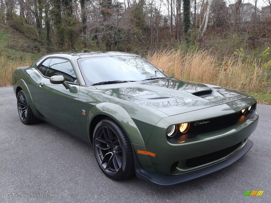 F8 Green 2020 Dodge Challenger R/T Scat Pack Widebody Exterior Photo #140409044